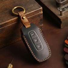 High End Leather Car Key