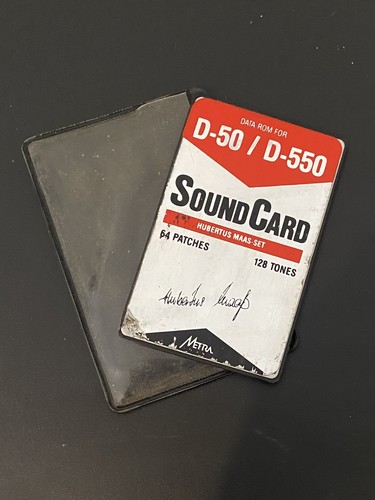 Roland d50 d550 soundcard - d550,