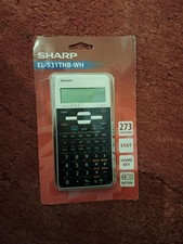 Sharp Scientific Calculator EL-531THB-WH New & Sealed