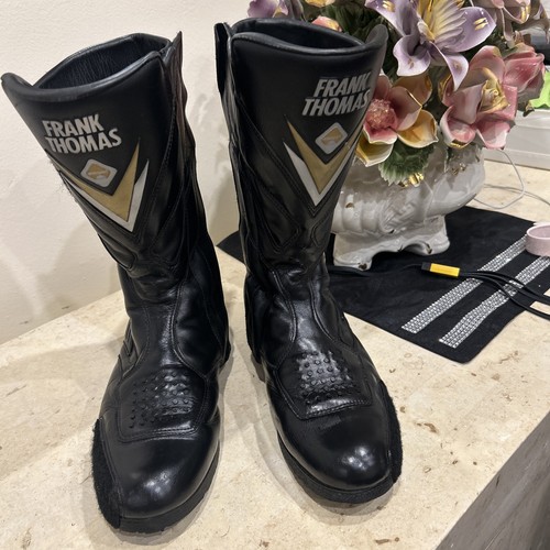 Motorcycle boots frank thomas - motorcycle,