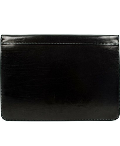 Leather portfolio folder - leather,
