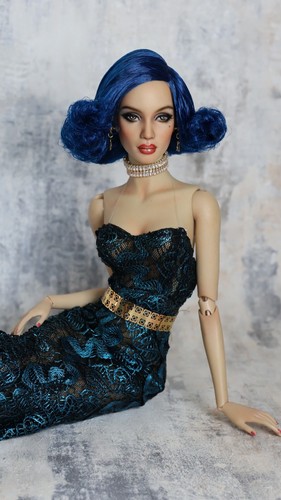 Ooak sybarite sapphire - ooak, 16"