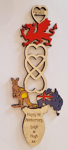 Welsh love spoon - spoon, for