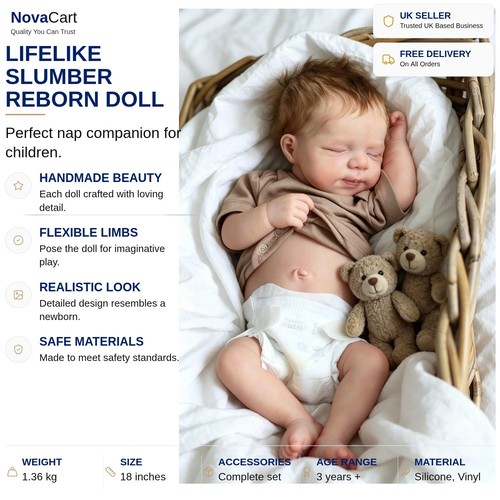 Silicone baby doll realistic - baby,