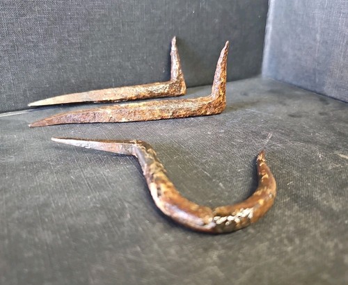 Antique wrought iron beam - antique, x