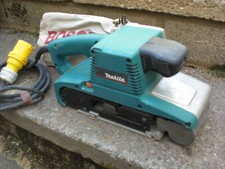  Makita 9404 Belt Sander 110v 4"  Dust Bag Heavy Duty Industrial wolf