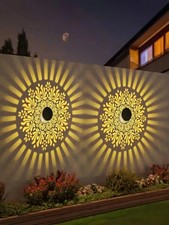 4pcs Solar Mandala Rose