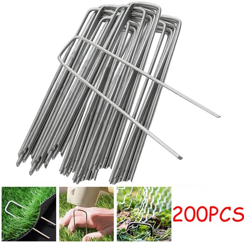 200pcs galvanised steel - 200pcs,