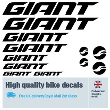 Giant new bike labels / decals