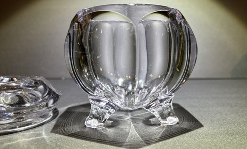 Chippendale glass trinket - chippendale, pot
