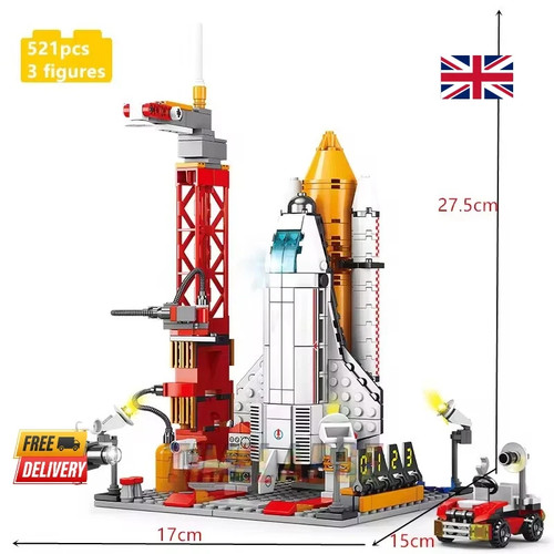 Space rocket building - rocket,