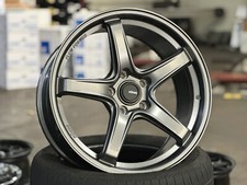 New 18x8.5J KONIG NEOFORM GREY (4 Wheel) 5x114.3 Toyota HONDA Mazda Acura Lexus