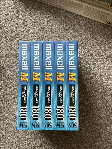 Maxell 180 vhs - e-180, video