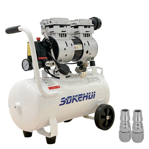 Silent oil free air compressor - air,