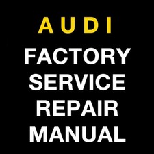 AUDI A4 B8 8K 2008 2009 2010 2011 2012  FACTORY SERVICE REPAIR WORKSHOP MANUAL