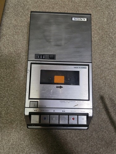 Sony tcm 757 cassette recorder - cassette,