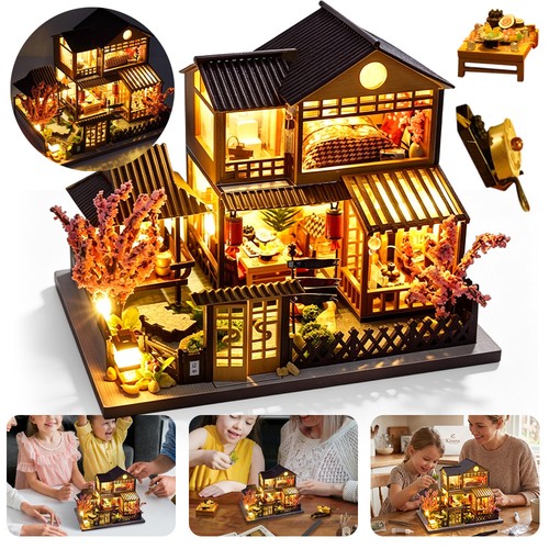 Diy miniature house kit - diy, wooden