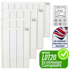 Panel Heater Ceramic Space Electric Radiator With Timer Wall Mounted Eco