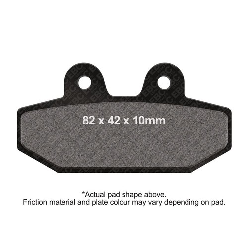 Ebc brake pad rear right - pad,