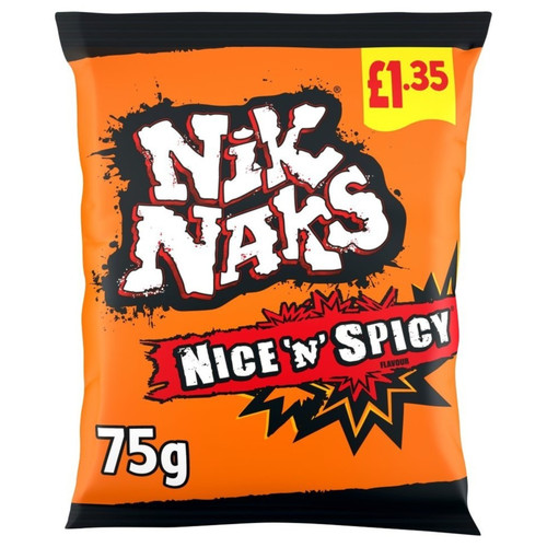 Nik naks flavours 75g - naks, 3