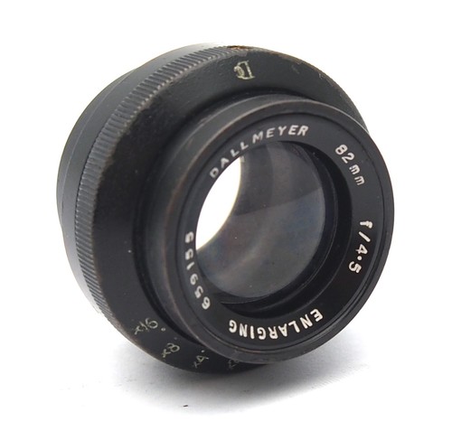 Dallmeyer 82mm enlarging - 82mm, f4.5