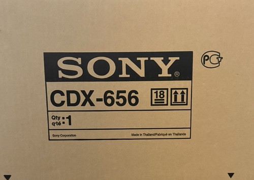 Sony cdx 656 disc cd - sony, cdx-656
