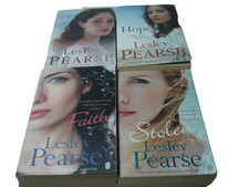 Lesley Pearse 4 x paperback book bundle romance friendship trauma Free P & P