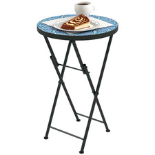 Outsunny Mosaic Garden Table