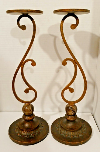 Wrought iron metal scroll - 2,