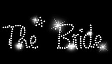 THE BRIDE Iron on Wedding Hen