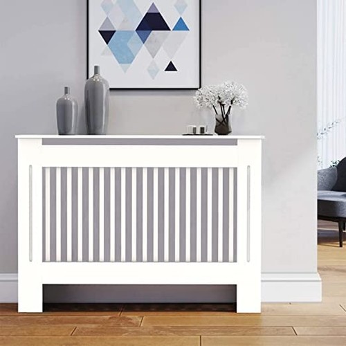 High radiator cover - high, wood
