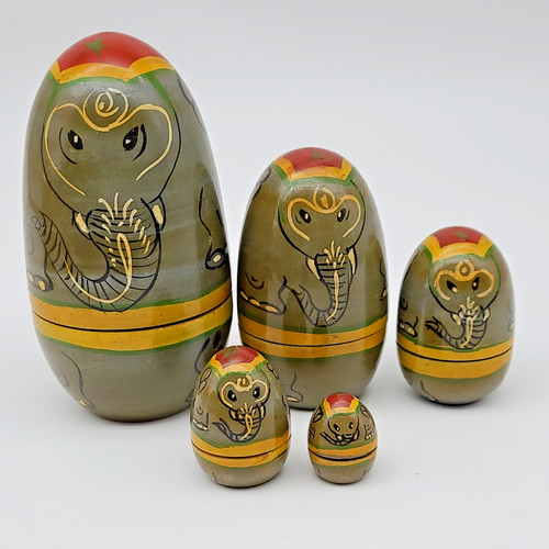 Vintage russian matryoshka - vintage,