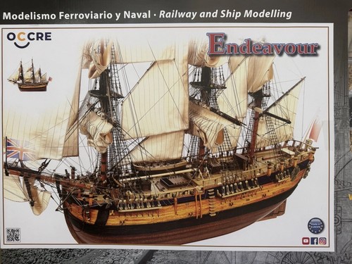 Occre scale endeavour - 1/54,