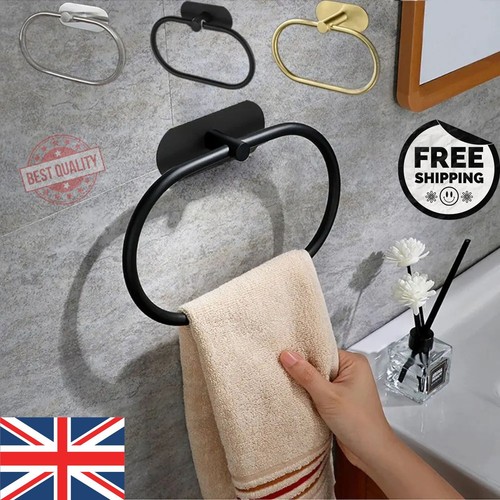Bathroom towel ring rack - bathroom,