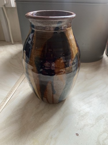 Vintage drip glazed - drip, pottery