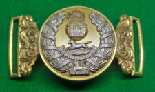 Victorian Royal Inniskilling Fusiliers Belt Buckle, Irish Regiment, Ireland