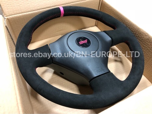 Alcantara steering wheel - wheel, for