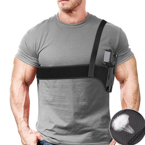 Shoulder chest gun holster - shoulder,