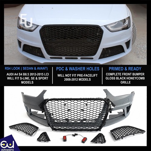 Rs4 style front bumper - style,