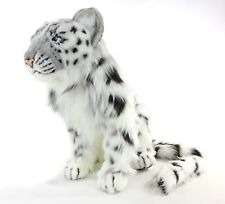 Hansa Snow Leopard Soft Toy Wild Cat 4355 Animal Gift 66cm Lincrafts UK Est 1993