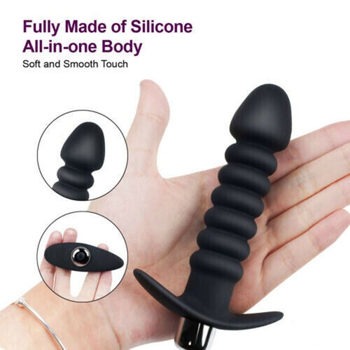 Vibrator anal butt plug - vibrator,