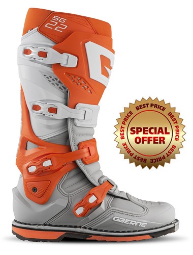 Gaerne sg22 orange white - gaerne,