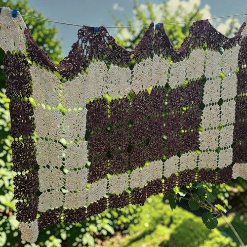 Handmade lace crochet floral - crochet,