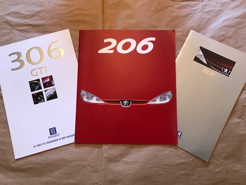 Rare peugeot 206 brochure - rare,