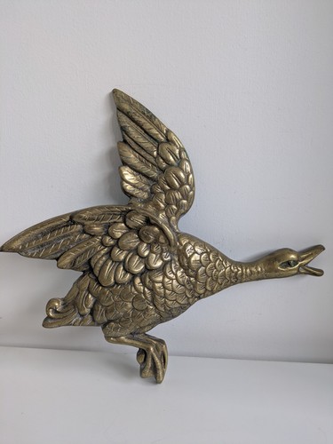Vintage heavy cast brass - heavy, large