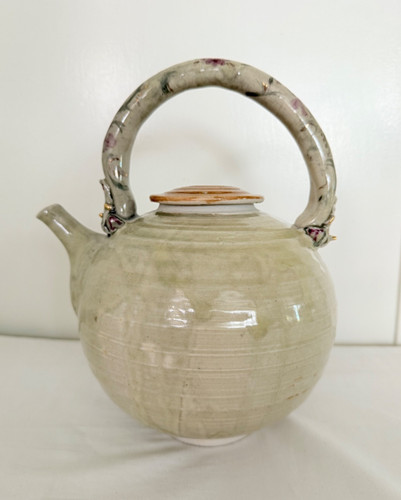 Vtg art studio pottery - art, taupe