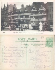 Holborn Bars Old London Houses Kingsway Real Photo Series 1904 postmark Cities
