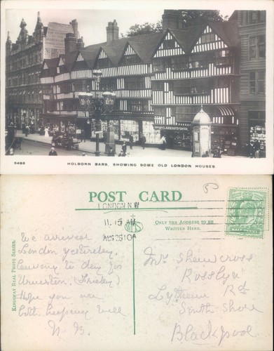 Holborn bars old london houses - bars,
