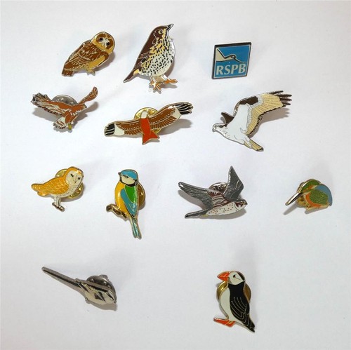 Rspb enamel badges 12 - badges,