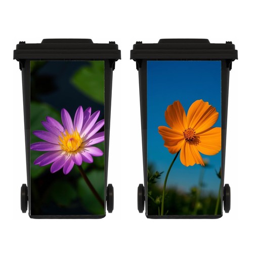 Sheets flowers wheelie bin - sheets,